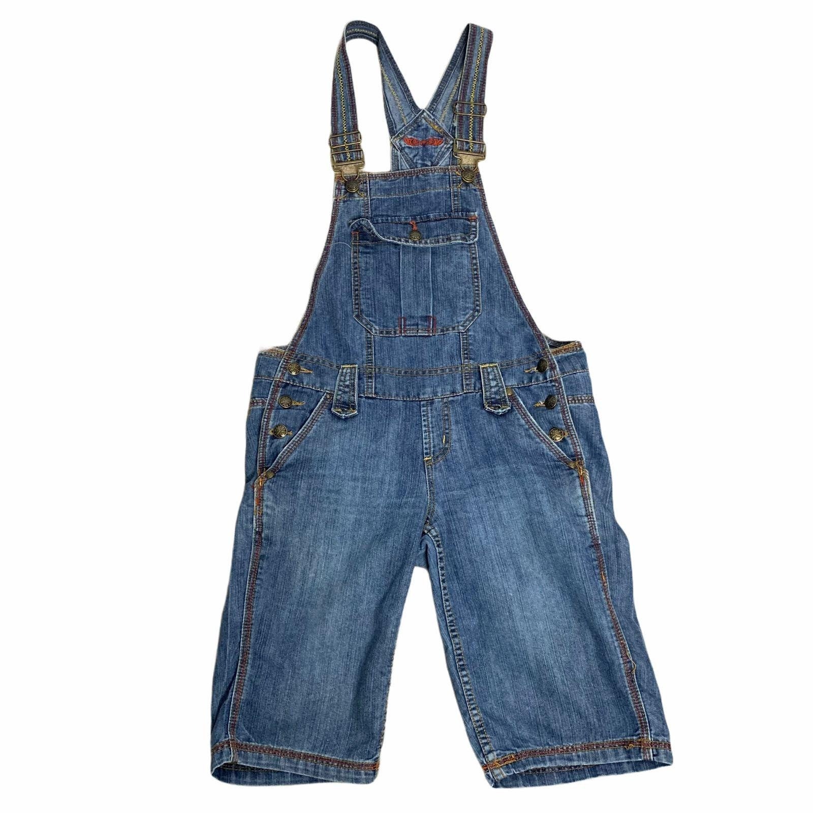 Vintage 90s Squeeze Denim Overalls 