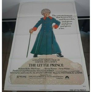 Guión Cartel original de la película El Principito El principito 1974 Vintage