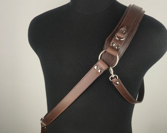 Leather Camera Strap, Shoulder Camera Strap, Camera Strap, Single Camera Harness, Camera Harness