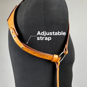 Men Suspenders, Adjustable Personalized Leather Suspenders, Handmade Suspenders, Wedding Groom Suspenders, Braces, Gentleman Suspenders image 4