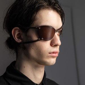 Metal gear solid Eye Patch, Leather Eye Patch, Man Eye Patch, Snakes Eye Patch, Black Eye Patch, Punished Snake Style Leather Eyepatch