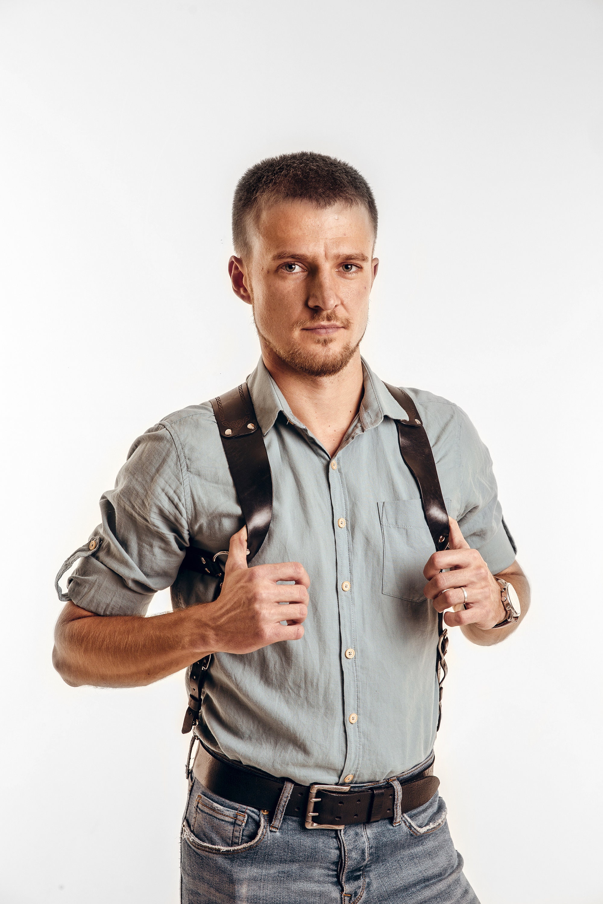 Tirantes Buyless Fashion Hombre - Ajustables 48" Forma Y Elásticos