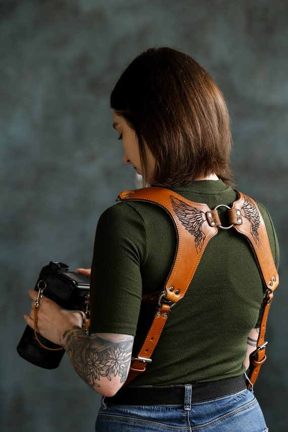 Camera Harness Dual Camera Strap Camera Strap Dual Camera Etsy