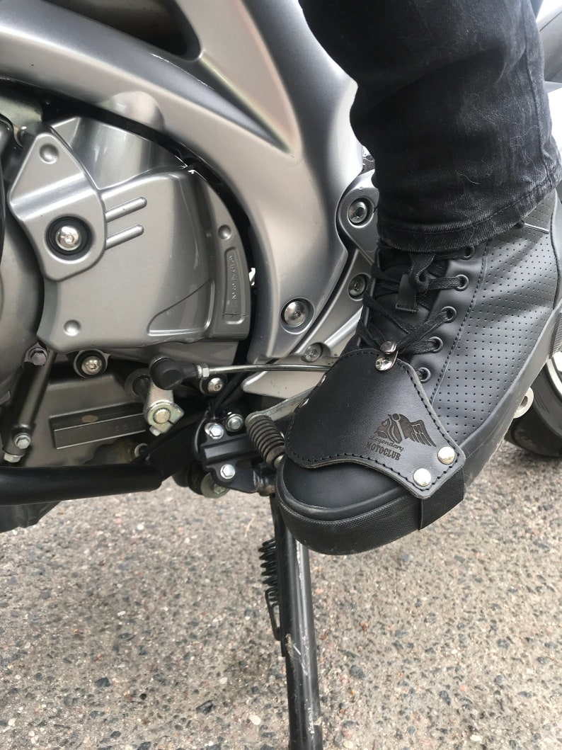 Personalized Motorcycle Shifter Boot Protector, Simple shifter boot leather protector,Shoes leather protector,Shifter protector
