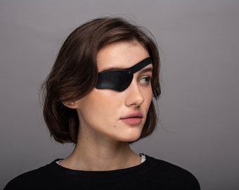 Mccain Eye Patch ,Dan Crenshaw Eye patch, Leather Eye Patch, Eye Patch, Man Eye Patch, Eye patch, Medical Eye Patch, Concave Eye patch