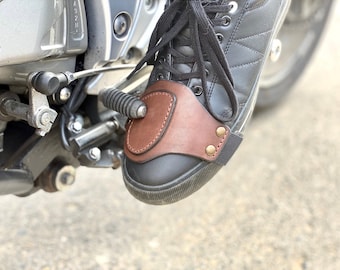 Personalized Motorcycle Shifter Boot Protector, Simple shifter boot leather protector,Shoes leather protector,Shifter protector