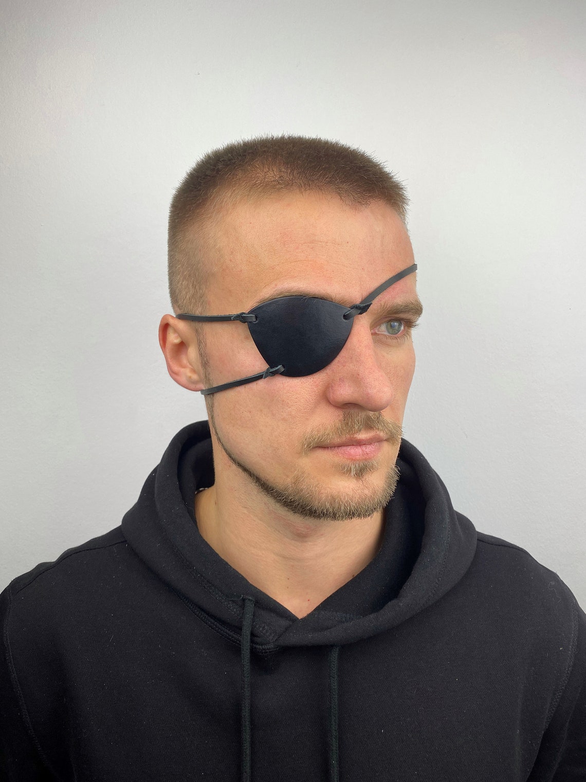 Metal gear solid Eye Patch Leather Eye Patch Man Eye Patch Etsy