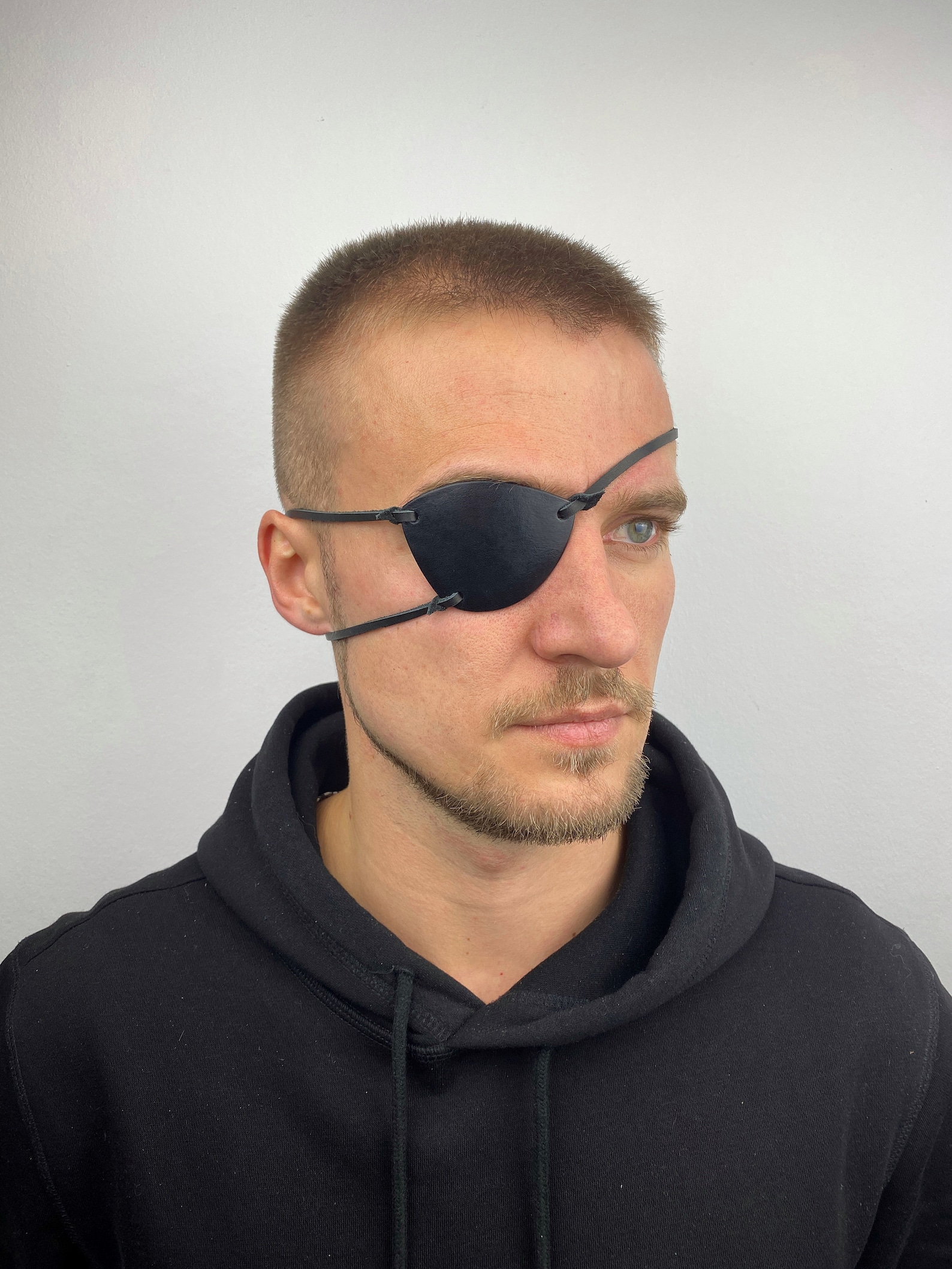 Metal Gear Solid Eye Patch Leather Eye Patch Man Eye Patch Etsy