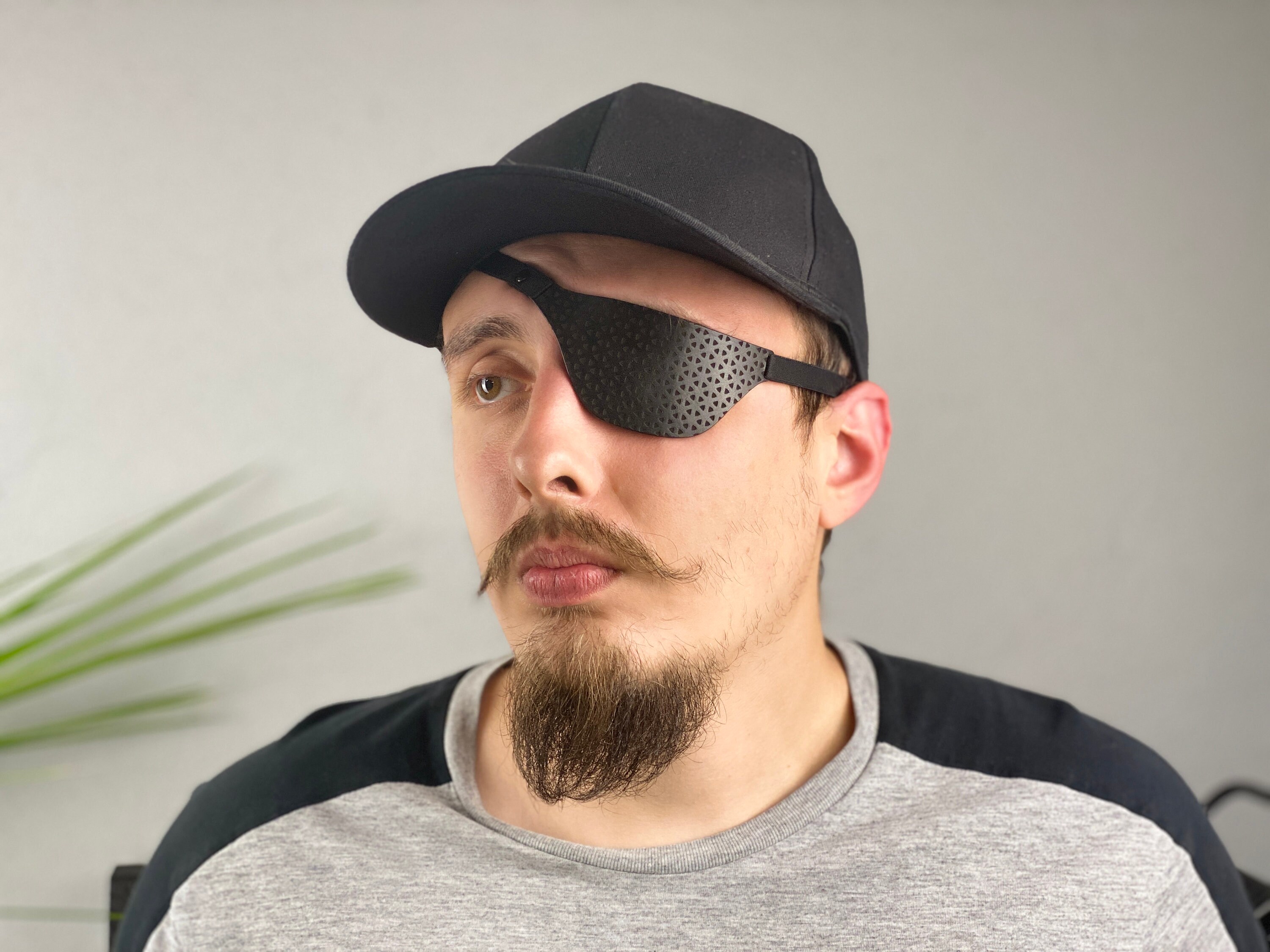 Custom Crafted Leather Eyepatch Eye Patch Man Eye Patch Etsy Australia