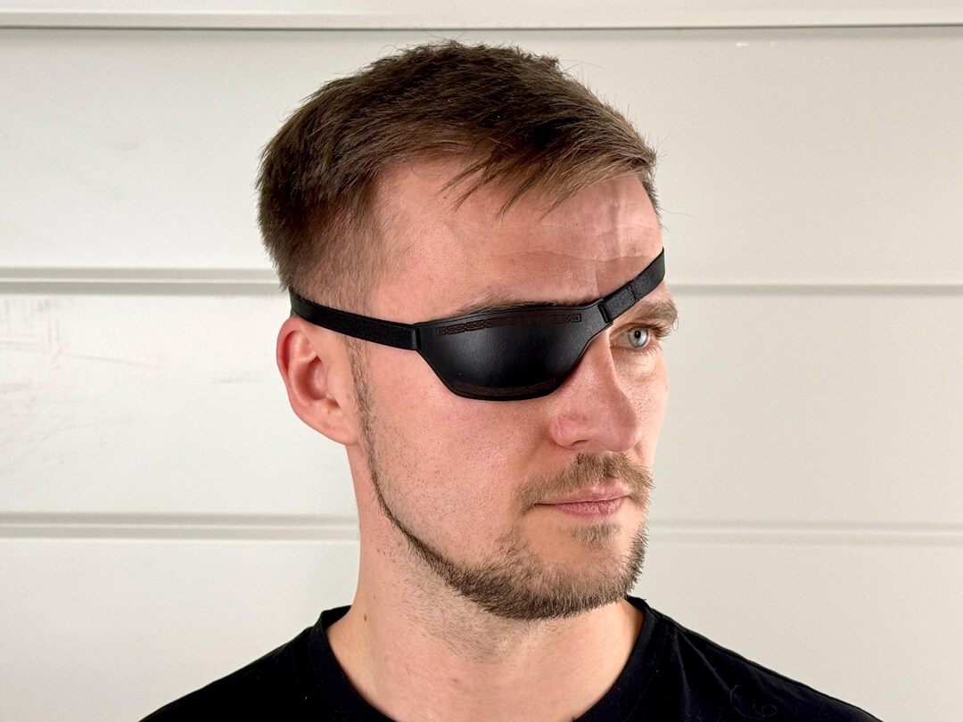 Leather Eye Patch, Eye Patch, Man Eye Patch, Woman Eye Patch