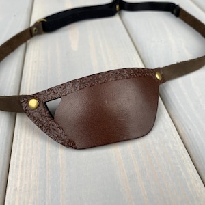 Leather Eye Patch | Eye Patch | Man Eye Patch | Woman Eye Patch | Unisex Eye Patch | Slim Eye Patch |  Medical Eye Patch, augenklappe