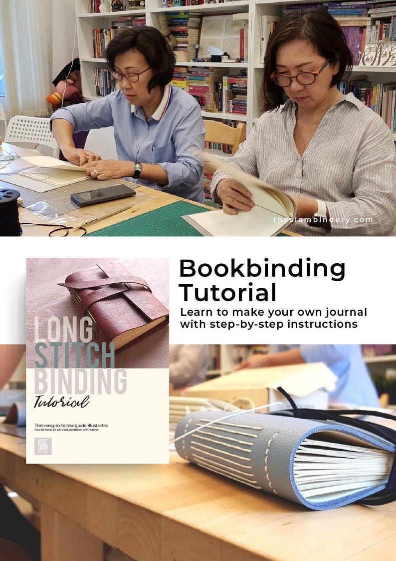 Long Stitch Binding Tutorial Etsy