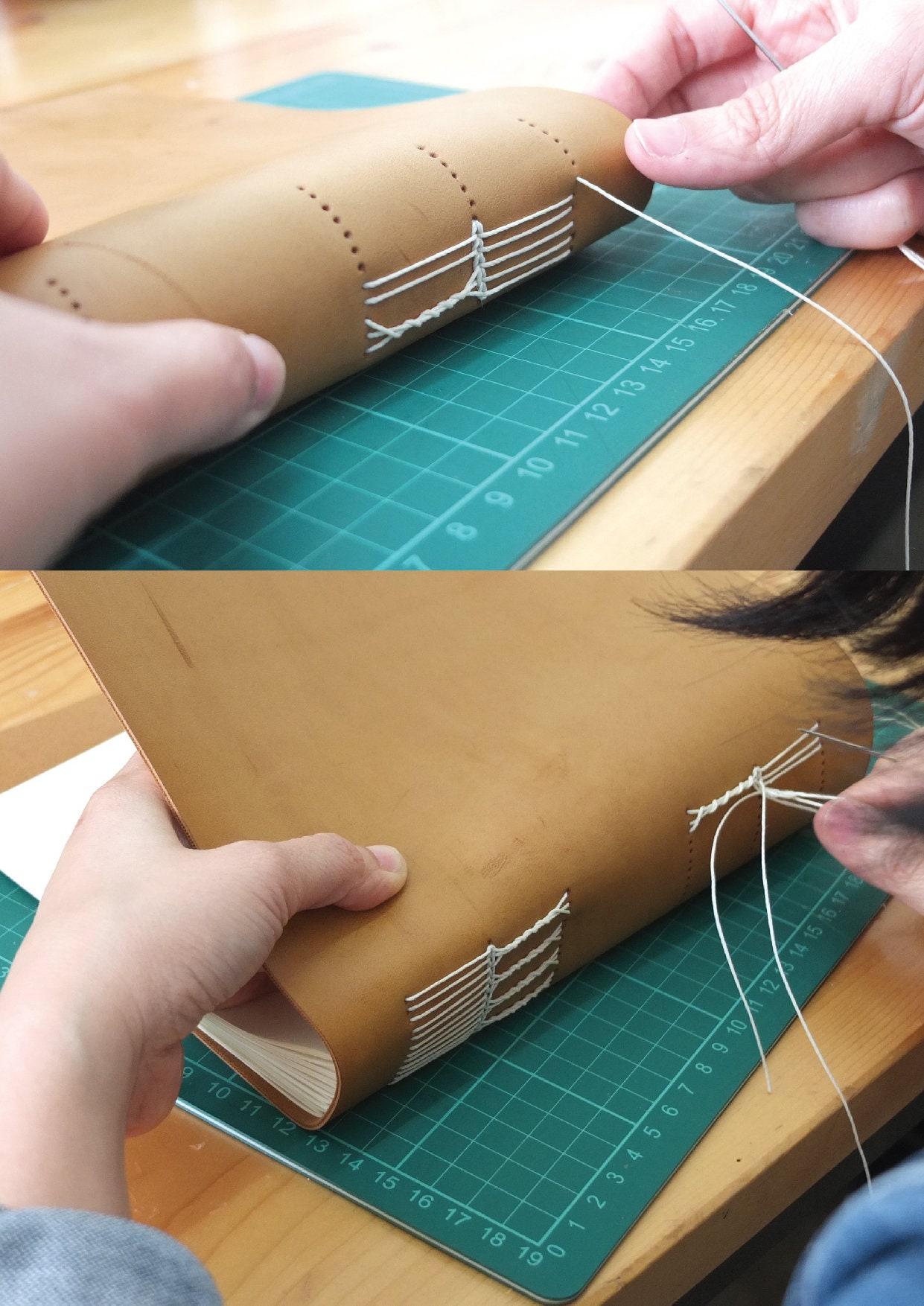The Siam Bindery Long Stitch Binding Tutorial Etsy