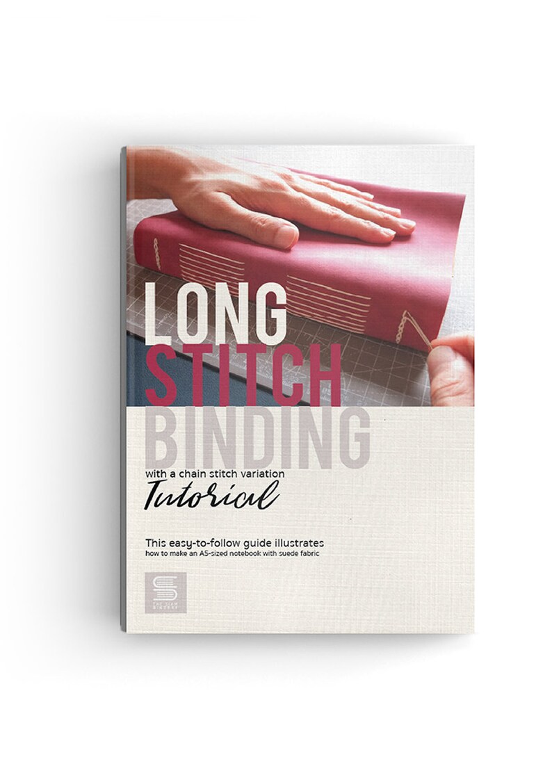 Long Stitch Binding With a Chain Stitch Variation Tutorial Etsy