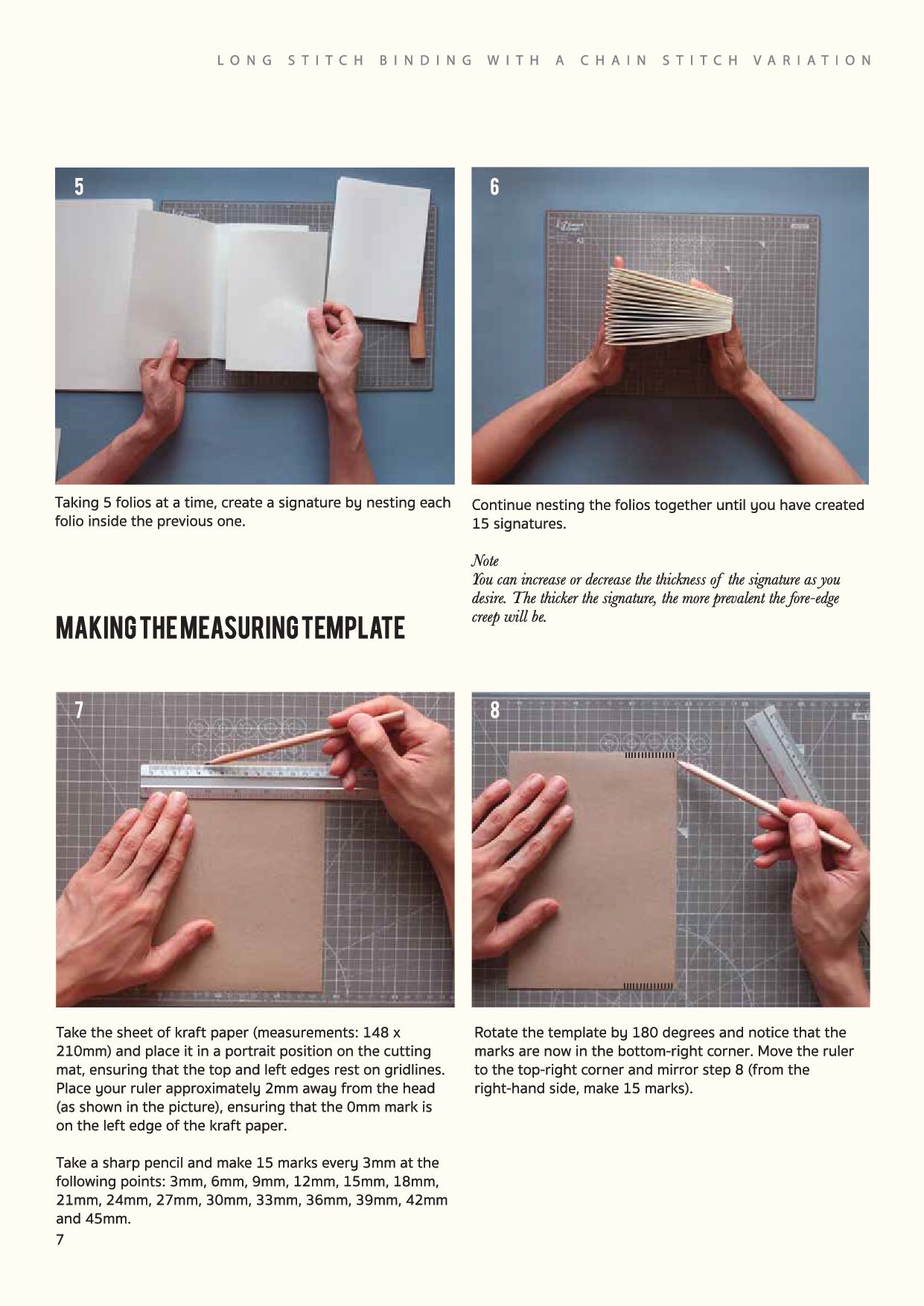 The Siam Bindery Long Stitch Binding Tutorial Etsy