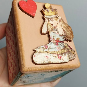 Alice in Wonderland, Alice Ring Box, Wonderland Box, Alice Fairytale