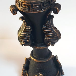 Gotische kandelaar, vampierkandelaar, hekskandelaar, zwarte kandelaar, Goth-huisdecor, vampierdecor, decor heksenaltaar
