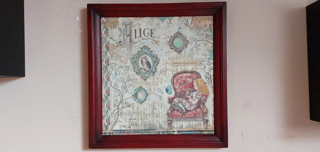 Alice Framed Print, Alice in Wonderland, Alice Wall Decor, Wonderland ...