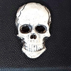 Skull cigarette case, Goth cigarette case, Black cigarette case, Goth Skull decor, Spooky cigarete case, Goth Victorian case, Vampire case image 8