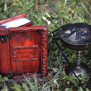 Vampirbuch Tagebuch, Buch der Schatten Box, Zauberbuch, Gothic Dekor, Hohles Zauberbuch, Hexerei Dekor, Pagan Buch Dekor