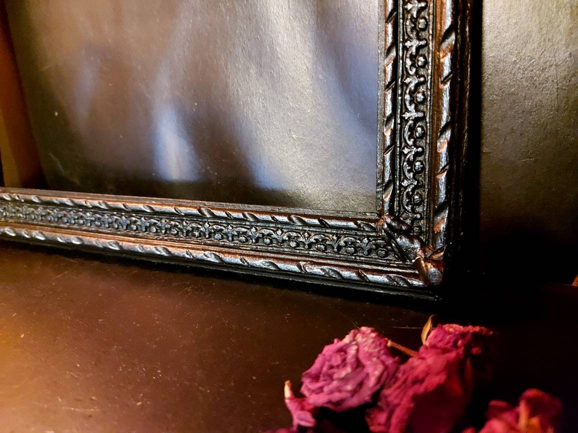 Gothic black frame Gothic wall decor Gothic bedroom decor Etsy