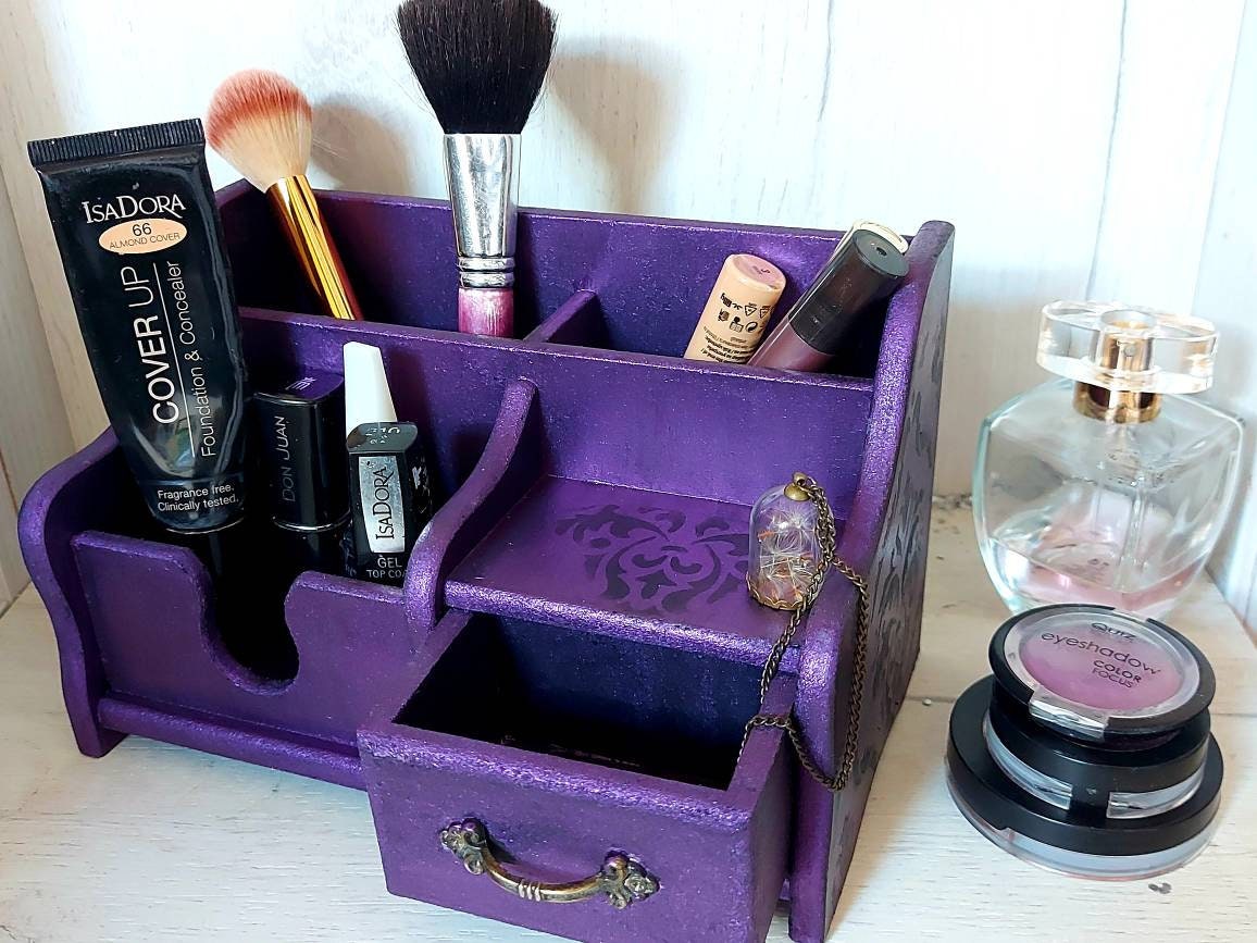 Dropship Crystal Makeup Organizer Storage Boxes Lipstick Holder Makeup Brush  Storage Europe Make Up Organizer Cosmetic Tools Display Box to Sell Online  at a Lower Price