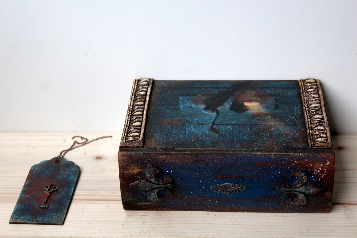 Book of Shadows Box Book of Spells Gothic Decor Hollow Magic - Etsy
