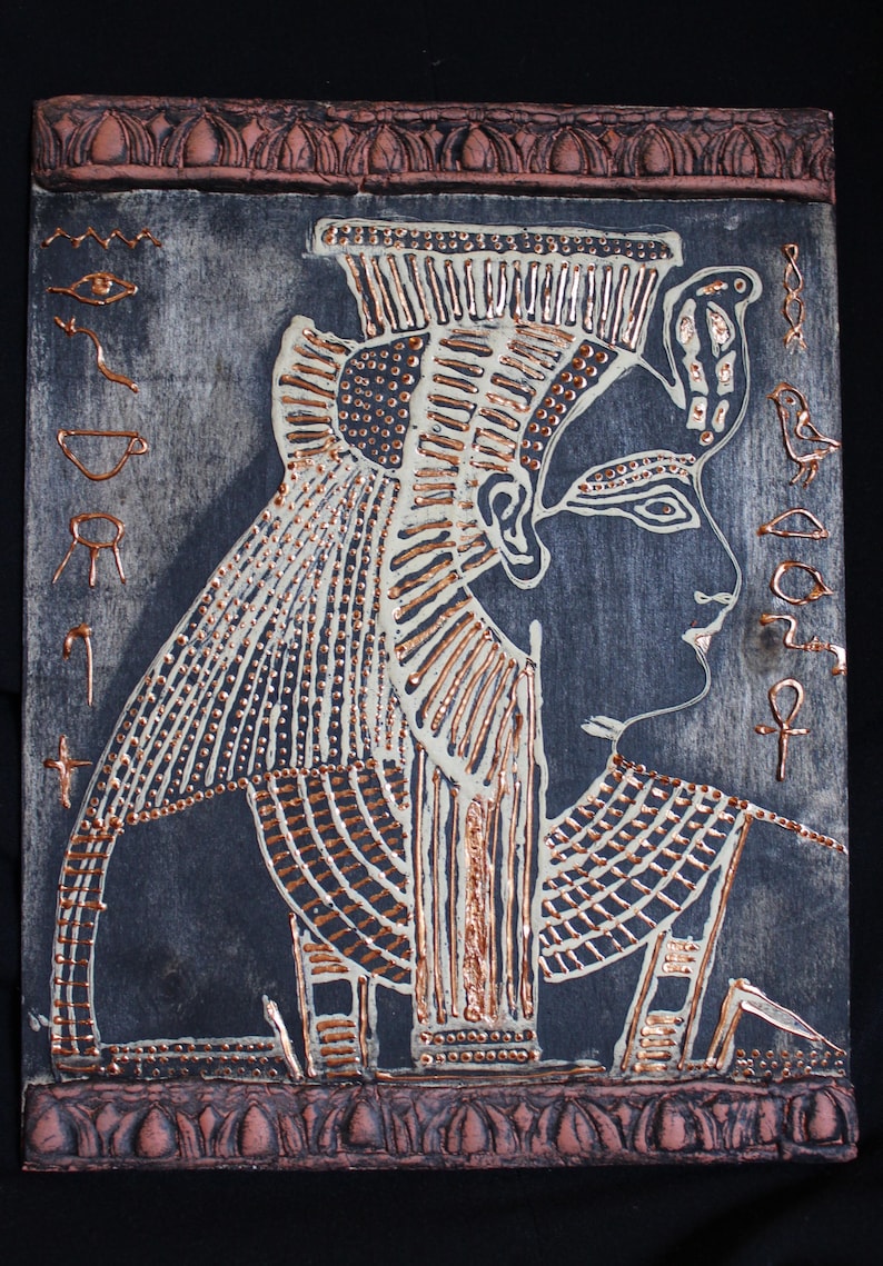 Egypt Wall Decor Ancient Egypt Pharaoh Portrait Egyptian Etsy