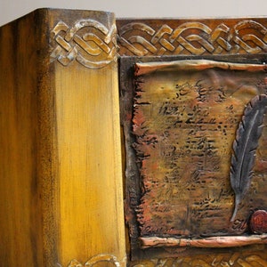 Letter Book Box Book of Shadows Box Book of Spells Box - Etsy