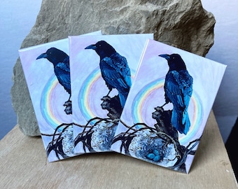 Unreal Raven Magnet