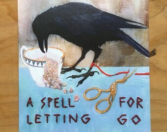 A Spell for Letting Go Greeting Card