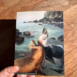 Mit Oceanic Love Grußkarte