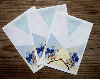 Sing Out in Grief & Love Postcard