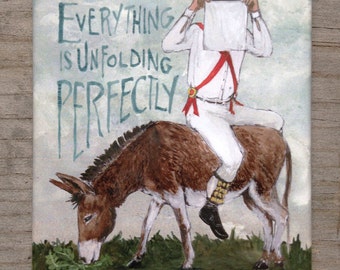 Desplegándose perfectamente imán