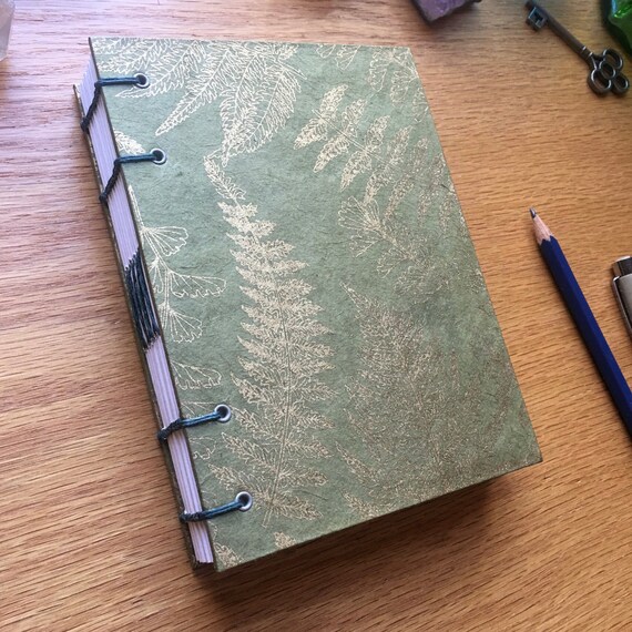 Handmade Garden Art Journal Handbound Sketchbook Artist Etsy