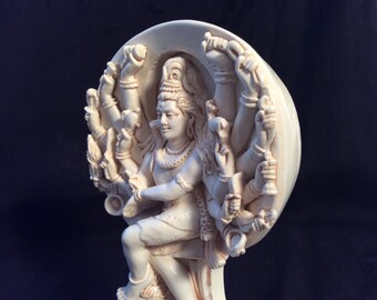 Mehrunnisa Handcrafted Dhokra Brass Natraja Ganesha Sculpture MEH2229 Mehrunnisa Handcrafted Dhokra Brass Natraja Ganesha Sculpture MEH2229