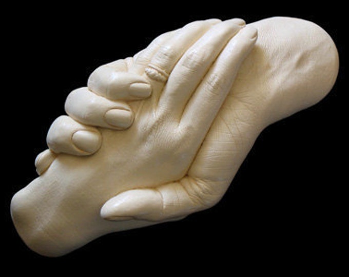 Holding Hands Sculpture Etsy
