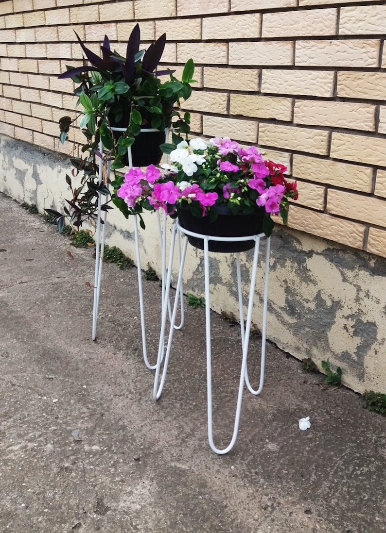 Plant stands Hairpin Legs M Size Two plant stands at special price /& lower shipping costs!! L Size