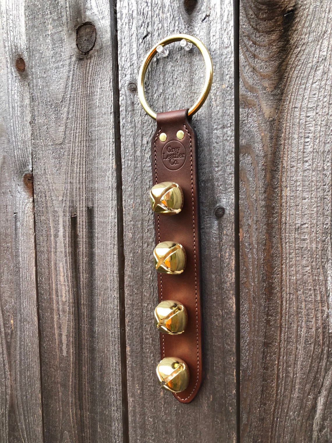 Sleigh Bell Door Hanger/Jingle Bell Home Decor/ Christmas Etsy