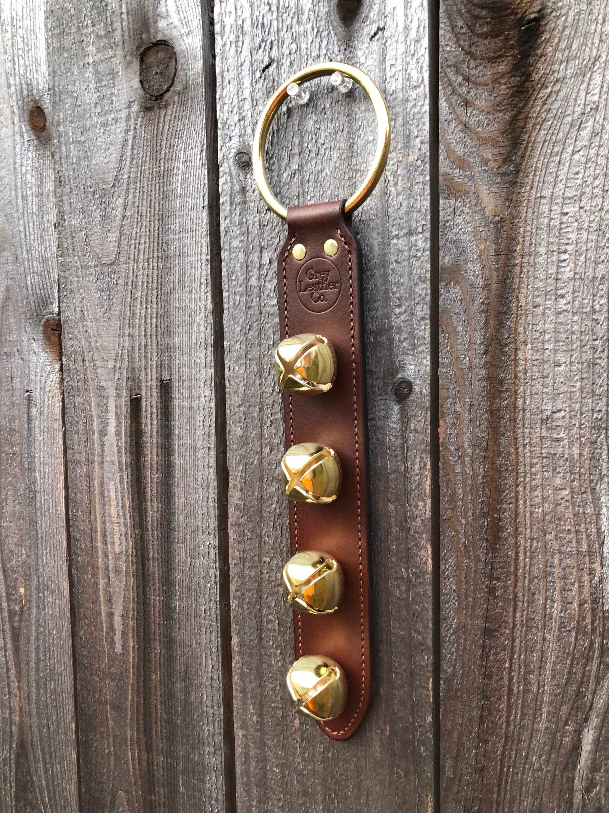 Sleigh Bell Door Hanger/jingle Bell Home Decor/ Christmas Etsy