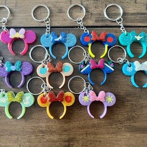 Princess-inspired Minnie Ear Keychains