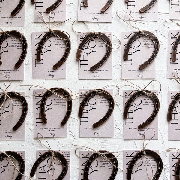 Horseshoe Party Favors Etsy