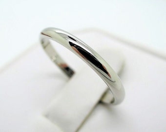 Size 6 CARTIER Platinum Wedding Ring the 2.5mm wide 1895 Wedding Band comes with the Boutique Certificate of Authenticity and Red Ring Pouch
