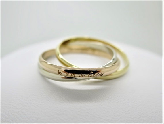 cartier xs trinity ring