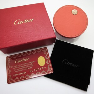 CARTIER MIRROR, Small Hand Mirror, Compact Style for Purse or Briefcase with Cartier Box & Certificate image 7