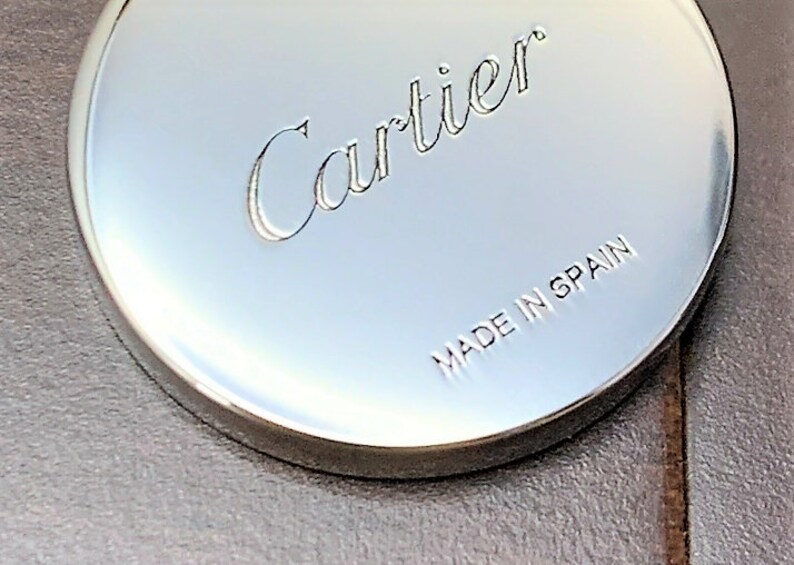 CARTIER PHOTO FRAME, Silver w Wood, Picture Frame, Gifts for Women & Men, Vintage Cartier, Home Decor, Mementos, Wedding, Anniversary image 9