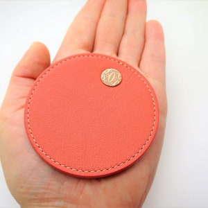 CARTIER MIRROR, Small Hand Mirror, Compact Style for Purse or Briefcase with Cartier Box & Certificate image 9