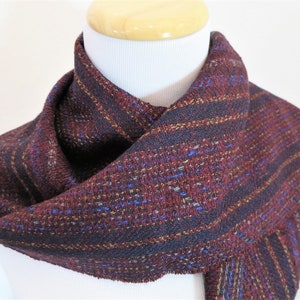 CARTIER MUFFLER, Scarf for Men, Silk with Wool Blend, Cartier Tag, Made in Scotland, Gifts for Him, Gifts for Men image 4