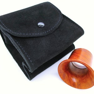 Prive' CARTIER 10x loupe avec chiffon de polissage en microfibre + pochette en daim pour montre et bijoux collection de l'édition spéciale horlogerie Cartier