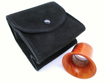 Prive' CARTIER 10x loupe avec chiffon de polissage en microfibre + pochette en daim pour montre et bijoux collection de l'édition spéciale horlogerie Cartier